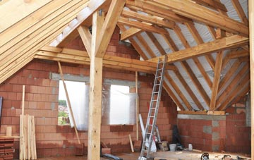 Money Hill attic trusses
